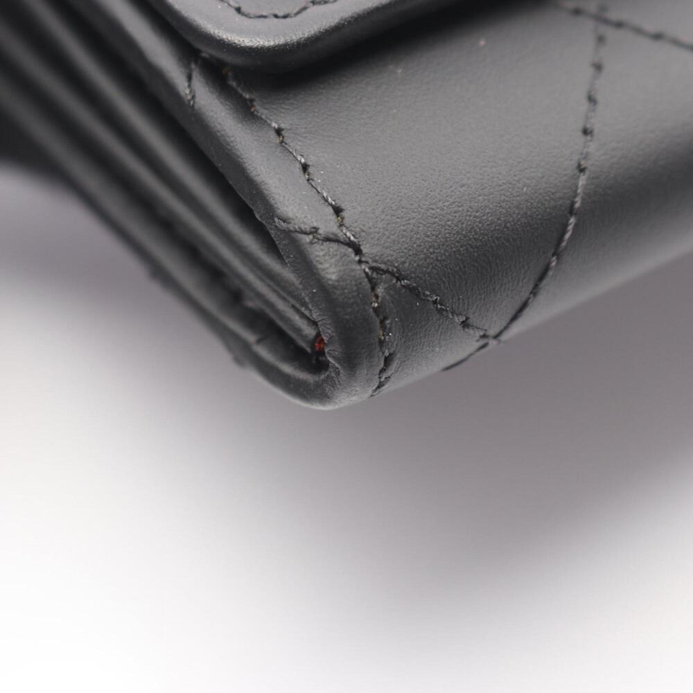 CHANEL Authentic Black Leather Wallet - Picture 7 of 7